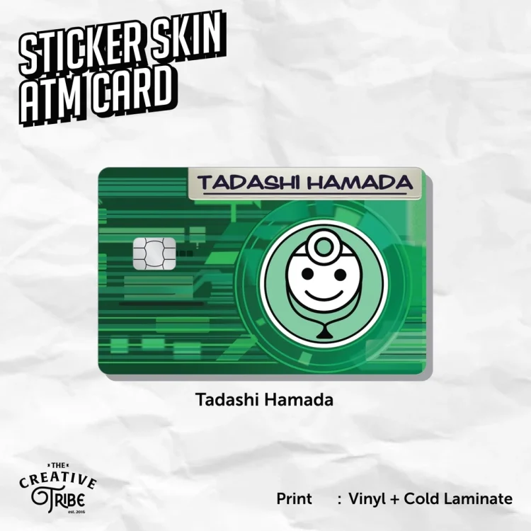 Tadashi Hamada - Sticker Skin Card - Vinyl ATM Debit Credit Emoney Flazz Stiker Big Hero 6